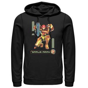 Мужская толстовка с капюшоном Nintendo Nintendo Samus Licensed Character