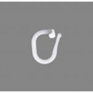 Зажим Gerster складной «крючок для зажима panneaux», (20 шт.), складной крючок, белый