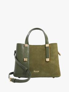 Сумка кросс-боди Dinkydorry Boxy Dune London, Dark Green