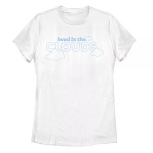 Футболка с графическим рисунком «Голова в облаках» для юниоров