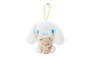 Плюшевый кулон Cinnamoroll Hug Bear, плюшевая кукла, высота 12 см Sanrio