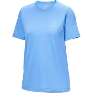 KRAGG Футболка женская с круглым вырезом тонкая прямая посадка Arcteryx, whistler синий/glacial