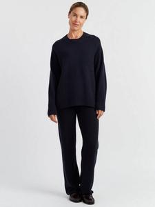 Джемпер из чистого кашемира с круглым вырезом Chinti & Parker, Navy