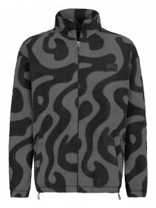 Sublevel Флисовая куртка в сером, антрацитовом цвете