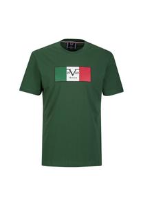 Футболка 19V69 Italia Print T-shirt, Dark Green/Green