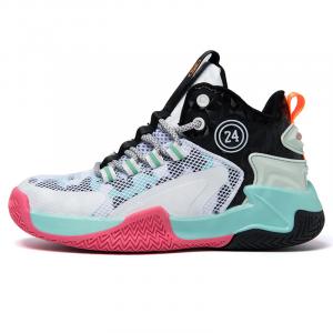 Высокие баскетбольные кроссовки Unisex Prince McQueen, белый черный