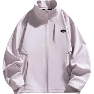 Куртка Unisex Lapel Moderate WARRIOR, cherry blossom розовый (diy badge)