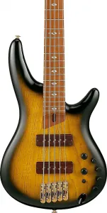 Бас-гитара Ibanez SR4505 Prestige на 5 струн, гриф из жареного клена, расцветка Desert Sunset Burst