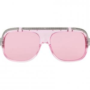 LOUIS VUITTON Мужские очки солнцезащитные розовые асимметричной формы, Pink