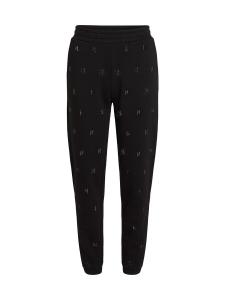 Брюки Karl Lagerfeld Regular Pants Monogram, черный