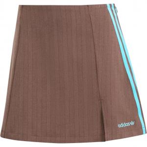 Мини-юбка Adidas с тремя полосками Adidas Originals, Reddish Umber