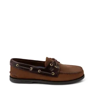 Мужские топсайдеры Sperry Top-Sider Authentic Original, темно коричневый