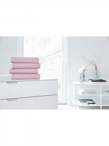 Простыня Hahn Haustextilien, цвет mauve