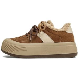 Низкие женские скейтерские кеды Tata, желто-коричневый/золотистый