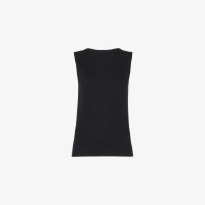 Футболка Whistles с высоким воротником, черный