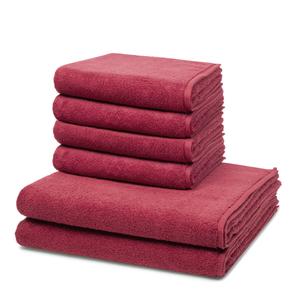 Набор полотенцев Ross, 50x100 см, красный