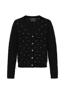 Вязаный кардиган faina, черный