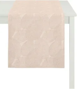 APELT дорожка для стола "3002 Christmas Elegance, Новогоднее украшение, Рождество", (1 шт.) 48х140 см, медный/кремовый