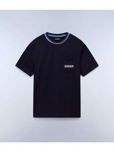 Футболка S-Murlo Ss синего цвета Napapijri