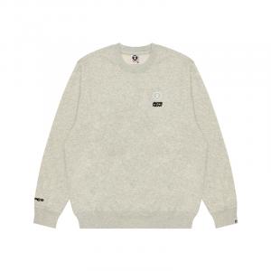 Толстовка с нашивкой логотипа A Bathing APE Aape, белый