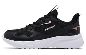 Кроссовки женские с низким верхом, черные Qiaodan