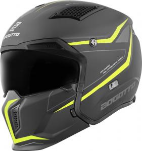 Шлем Bogotto radic wn-st 22.06, Yellow/Black