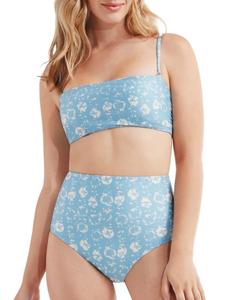 Возьмите бикини-топ Ita Tie Dye Hermoza, цвет Sea
