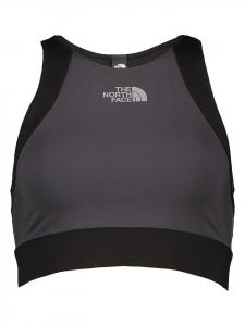 Спортивный бюстгальтер The North Face, серый/черный