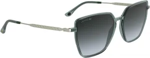 Женские прямоугольные солнцезащитные очки Lacoste L6062s, Transparent Azure