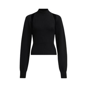 Свитер Alaïa Cut Out Jumper 'Noir Alaia'