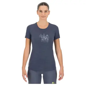 Футболка с коротким рукавом Karpos Gusela Merino, синий