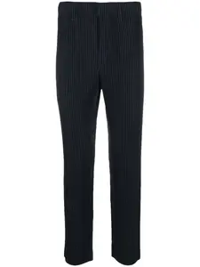 Прямые брюки Basic Homme Plissé Issey Miyake, синий