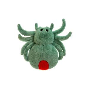 XIWANTONG Причудливая красная плюшевая кукла пауков с красным хвостом высотой 25 см