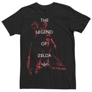Мужская футболка Nintendo The Legend Of Zelda поверх верха с надписью Ganondorf Licensed Character