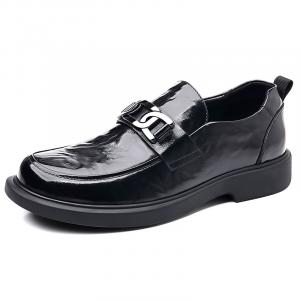 Лоферы мужские черные/коричневые Cachiotti