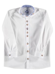 OS-Trachten Детская традиционная рубашка Geoses белого цвета