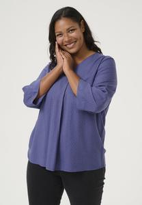 Блуза KCELSE Kaffe Curve, синий