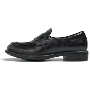 Лоферы женские кофейные Lan Miao, Black