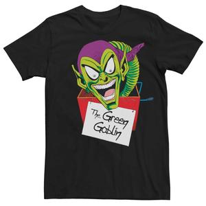 Мужская классическая зеленая футболка с изображением гоблина Marvel Jack Box Licensed Character