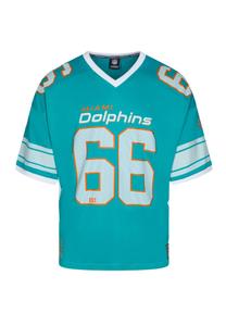 Футболка Re:Covered MIAMI DOLPHINS NFL OVERSIZED , Blau/Blue