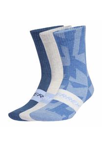 Носки Adidas Terrex 3 PACK UNISEX, Glow Blue White Tech Indigo/Blue
