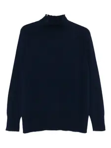 Свитер с высоким воротником Kangra, синий