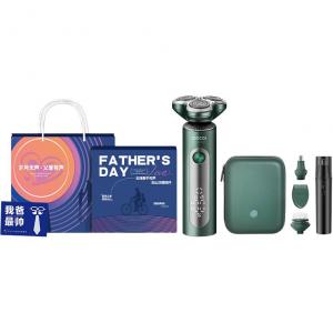 Ограниченная серия S5 роторные бритвы сменная моющаяся головка, электробритва, мужская многофункциональная тройное лезвие SOOCAS, зеленый