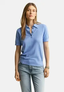 Футболка-Поло с коротким рукавом для регби Gant, Hydrangea Blue