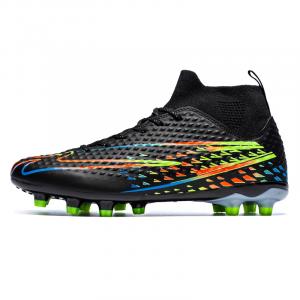 Binary Футбольные бутсы унисекс с высоким верхом, желтые/оранжевые