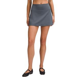 Повседневные короткие юбки Align Collection Lululemon, серый/серый