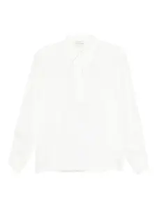 Шелковая блузка Forte Forte, белый