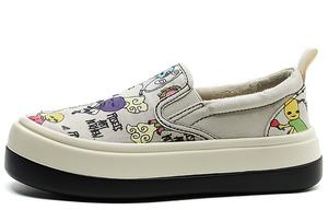 Кроссовки для образа жизни женская с низким верхом цвета хаки Joy&Mario