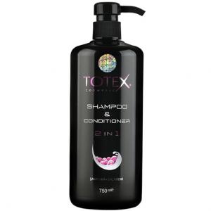 Шампунь и кондиционер для всех типов волос, 750 мл Totex 2in1 All Hair, inna