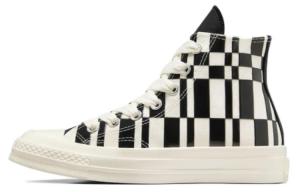 Converse Чак 70 Хай 'Шахматный принт' - Чёрный Белый, цвет Black White